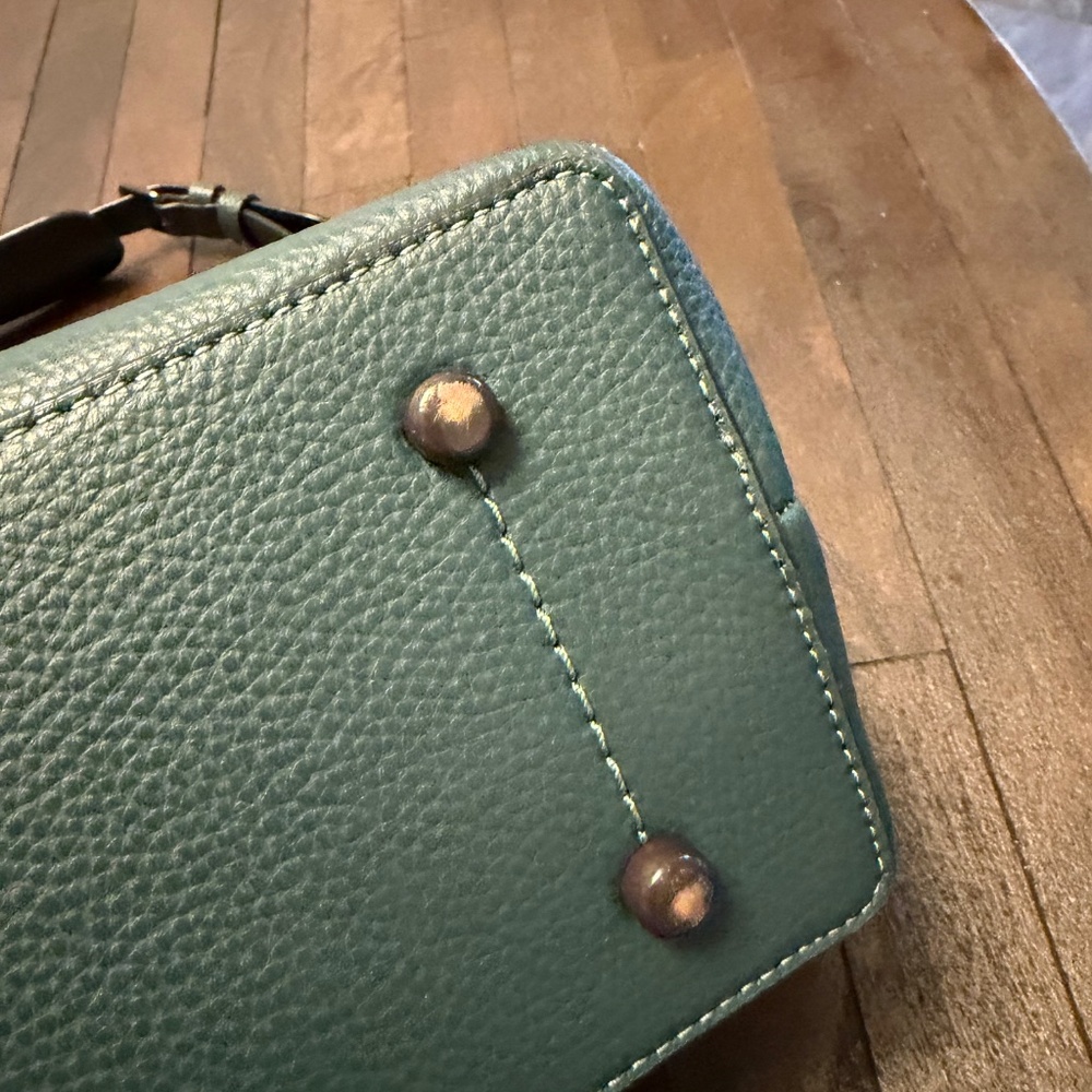 Coach Dark Green Shoulder Bag - Picture 5 of 9